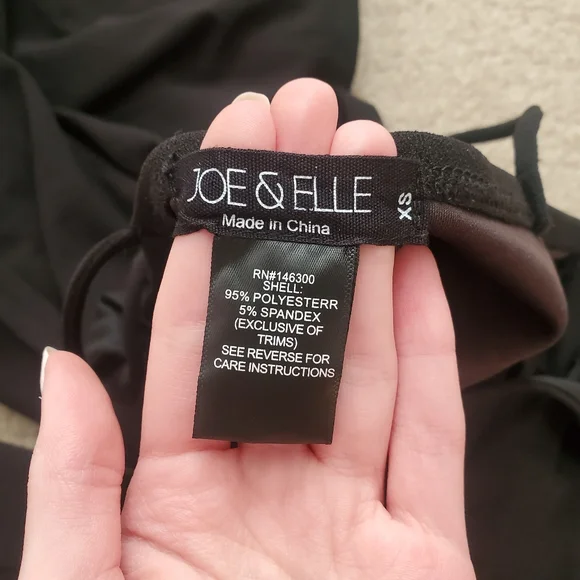 Joe & Elle Black Jumpsuit - Picture 3 of 4